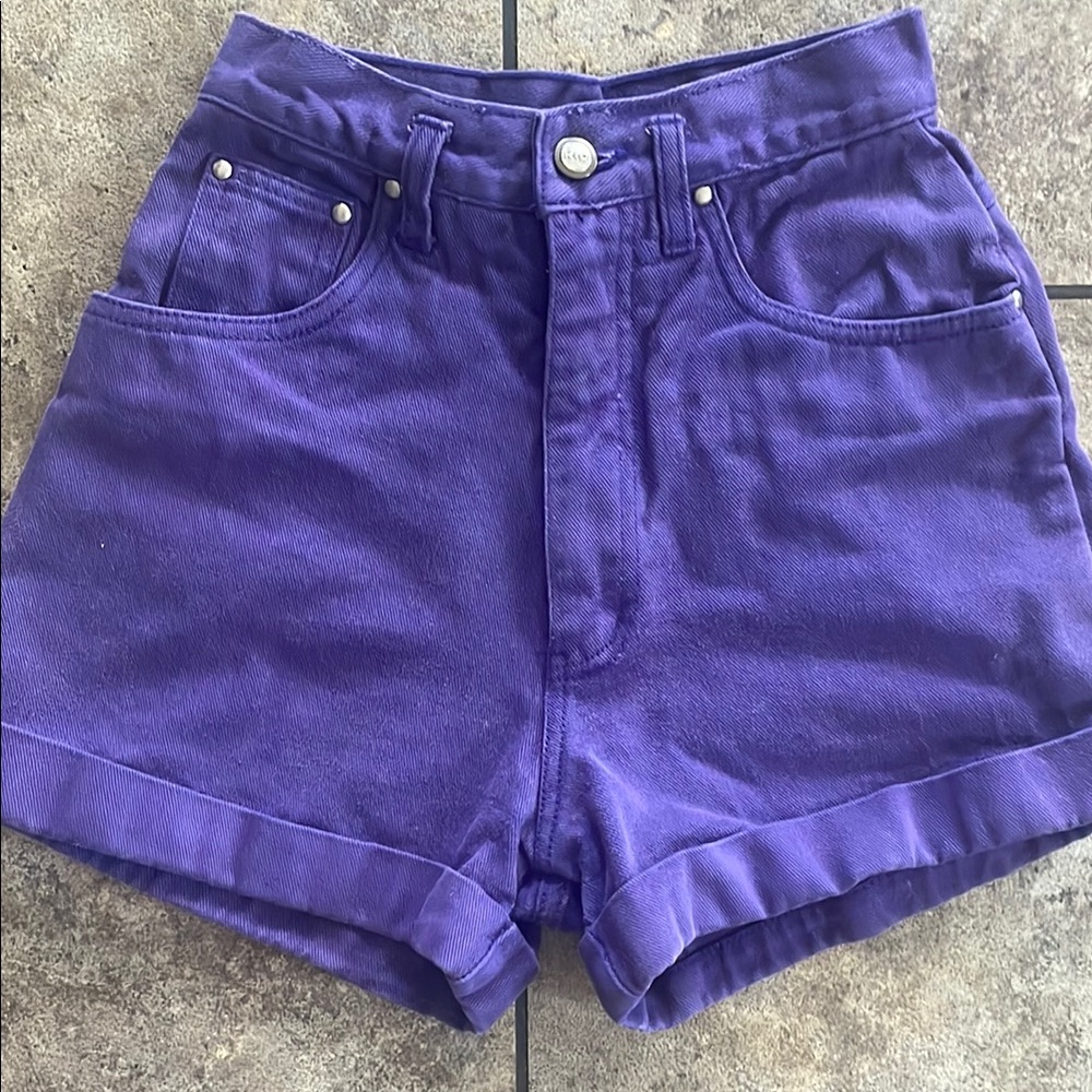 Vintage Rio Purple Women's Mom’s Shorts
